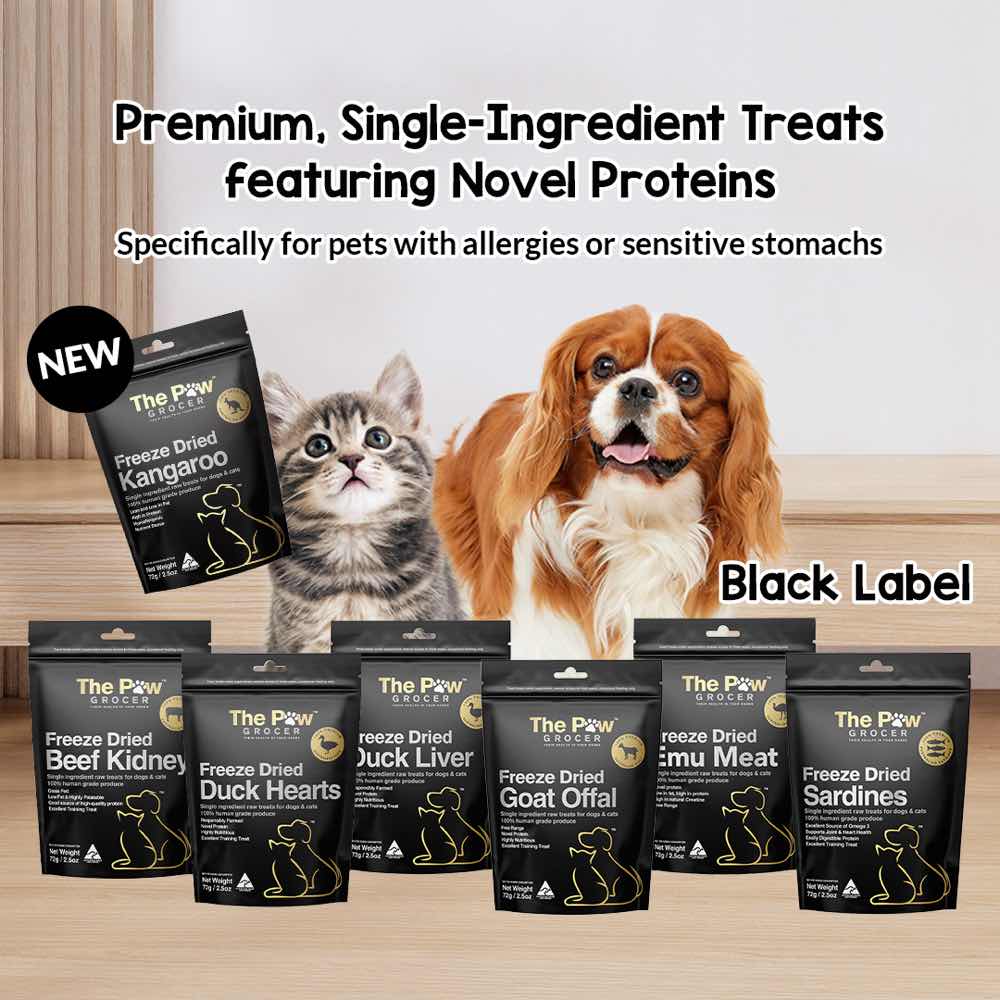 25% OFF: The Paw Grocer Emu Meat Freeze-Dried Treats For Cats & Dogs 72g
