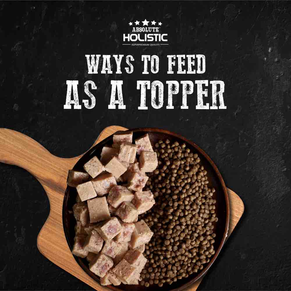 Absolute Holistic Chicken Complete & Balanced Meaty Loaf Wet Tray Dog Food 100g