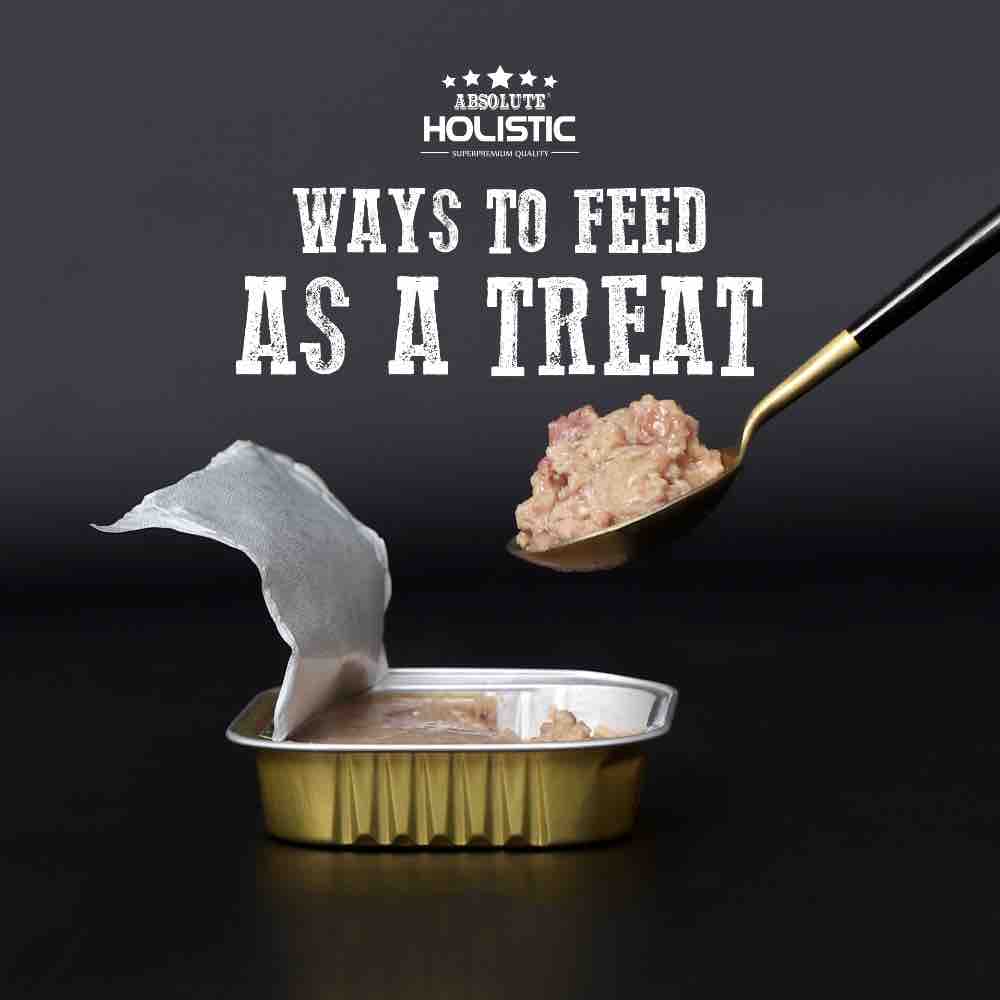 Absolute Holistic Chicken Complete & Balanced Meaty Loaf Wet Tray Dog Food 100g