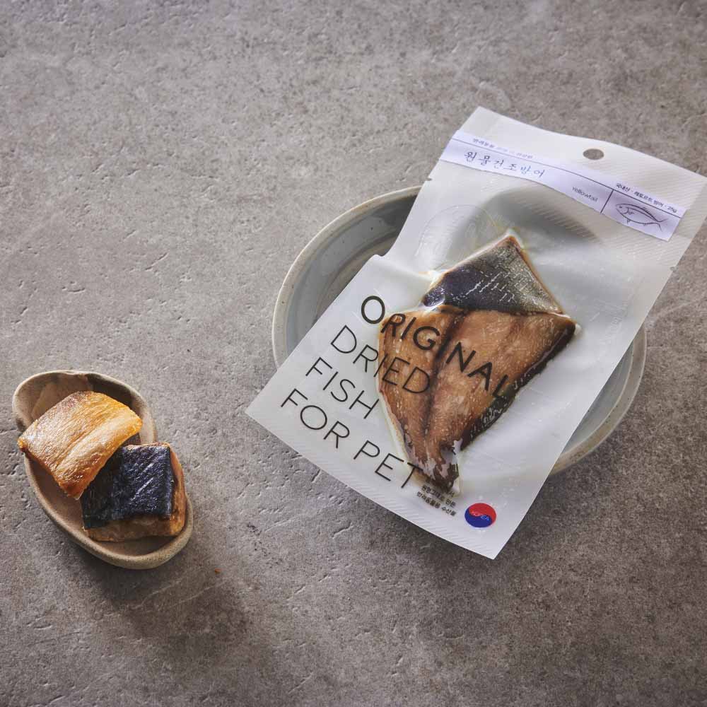 Eastsea Brother Yellowtail Grain-Free Half-Dried Treats For Cats & Dogs 25g (Exp 2Oct25)