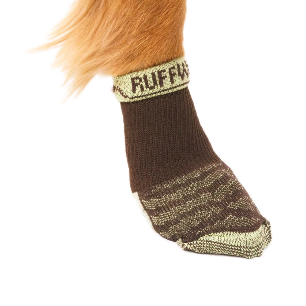 Ruffwear Bark??n Boot Quick-Dry Dog Socks - Earth Brown